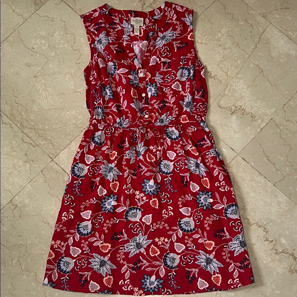 St. John's Bay Sleeveless Knee-Length Dress